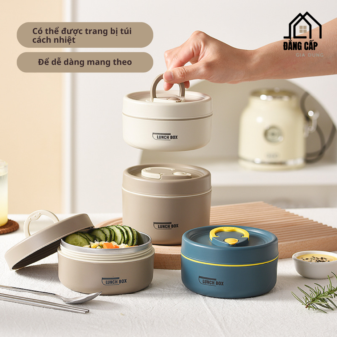 Chọn Hộp Đựng Cơm Cho Bé Đi Học: An Toàn, Giữ Nhiệt Tốt, Bé Ăn Ngon Mỗi ngày Bộ Hộp Cơm Bento Nhật Dễ Thương Cho Bé