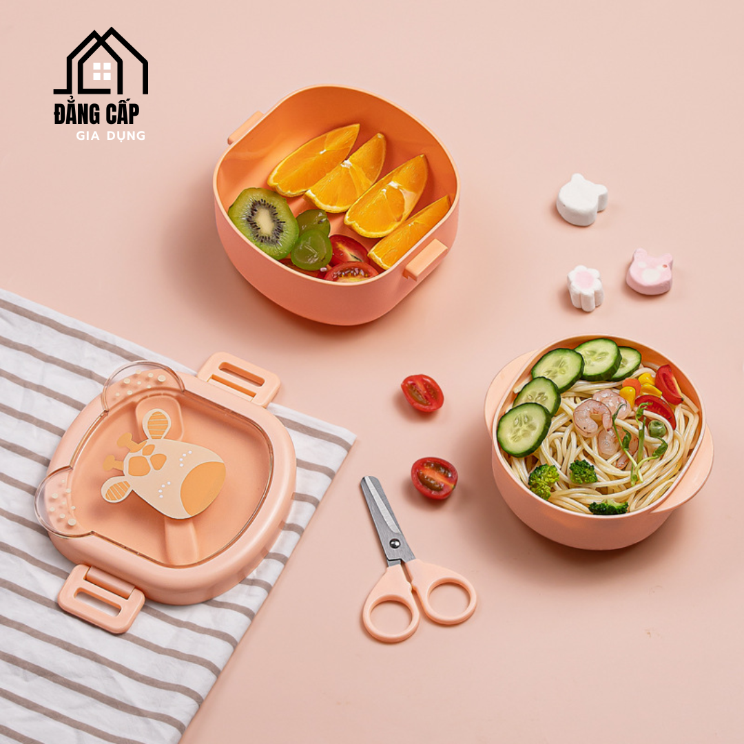 Top Hộp Đựng Cơm Giữ Nhiệt Cho Bé An Toàn, Dễ Thương Nhất 2025 Hộp đựng cơm giữ nhiệt cho bé màu hồng dễ thương