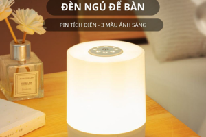 Đèn ngủ để bàn sạc pin
