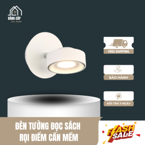 Đèn tường đọc sách rọi điểm cần mềm