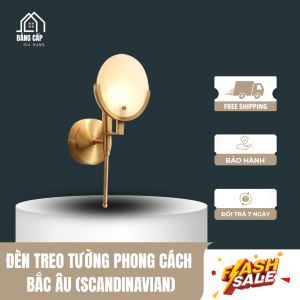 Đèn treo tường phong cách Bắc Âu (Scandinavian)