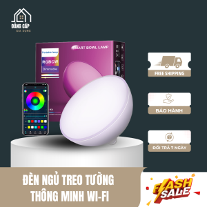 Đèn ngủ treo tường thông minh wi-fi
