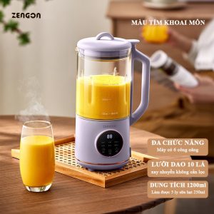 Máy Làm Sữa Hạt ZENGON – Đa Năng, Nấu Nhanh, Tiết Kiệm Thời Gian Máy Làm Sữa Hạt ZENGON